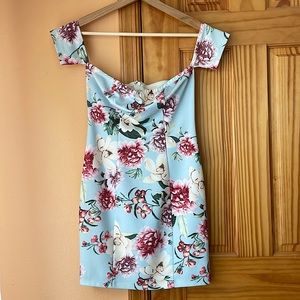Summer floral dress